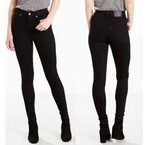 Levi’s Mile High Super Skinny Jean Black